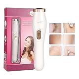 Jubilofex Körperhaartrimmer – Bikini-Trimmer & Epilierer für die Leistengegend – Epilierer, wasserdicht, für Trockenanwendung, mit abnehmbaren Köpfen, für Männer und Frauen, Intimzonen, Achseln, Arme