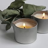 Massage Kerzen 42 Degree Low Temp Scented Candle for Skin Care, Natural Soy Wax Candle 50ML (Coconut)