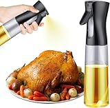 GRIFEMA Glas-Ölflaschen & Ölsprüher 300 ml – Sprühflasche & Ölspender für Heißluftfritteuse, Grillen, Salate & Meal Prep, BPA-frei, spülmaschinenfest, wiederverwendbar, GE2002B-300