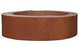 Lederriemen Rindsleder 'Pull Up', in vielen Farben, Gürtelleder, Lederstreifen, Farbe:cognac, Breite:2.5cm breit