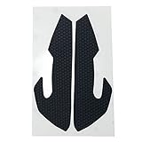 GKYQVE 1 Set Maushaut Seitenpads Links Rechts Taste Aufkleber Für Mäuse Gebogene Kanten Silikon Grip Haut Kabelmäuse
