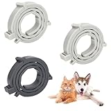 Flohhalsband für Katzen,3pcs Flohhalsband Hunde Klein,Zecken Flohschutz Halsband,Zeckenhalsband für Katzen,Zecken Flohband Katze,Floh Zeckenhalsband für Hunde und Katzen,Wasserdicht und Verstellbar