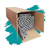 Scorprotect® voller Karton PE Rohrisolierung grau, angeschlitzt 16 Meter (Grau, 35 x 13 mm x 1 Meter)