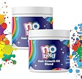 No Bald Hair Growth Oil Blend - 100 Ml Tiefenpflegende Haarmaske, Natürliche Haarwuchsseren Mit Batanas-Öl, Pflegendes Stärkendes Haarpflegeöl Für Strapaziertes Haar, Dünner Werdendes Haar, Spliss