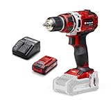 Einhell Professional Akku-Bohrschrauber TP-CD 18/50 Li BL Power X-Change (50 Nm, 13 mm Bohrfutter, 2 Gang, 20 Drehmomentstufen, inkl. 3,0 Ah PLUS Akku & Ladegerät)