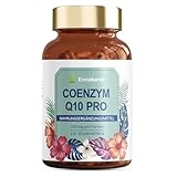 Q10 Kapseln Hochdosiert, 120x mit 500mg Coenzym Q10 Pro Kapsel, Hochwertiges Vegan aus Fermentation - ohne unerwünschte Zusätze, Vorrat für 4 Monate