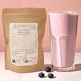süssundclever.de® Bio Proteinpulver 'Blueberry-Boost' | 500g | vegan | 60% Protein | mit Dattelsüße und Blaubeere | mit Reisprotein & Erbsenprotein | ohne Zuckerzusatz oder Aromen