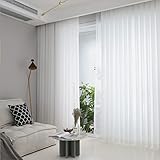 Sun World Gardinen nach Maß „Voile“, Gardinen auf Maß, Kräuselband, Gardine nach Maß, Vorhang nach Maß, Massanfertigung