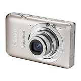 Canon IXUS 115 HS Digitalkamera (12 MP, 4-fach opt. Zoom, 7,6cm (3 Zoll) Display, Full HD, bildstabilisiert) silber