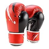 NeoMcc Box-Handschuhe Boxhandschuhe 6oz 10Oz Junior Erwachsener Stanzen Mittraining MMA Muay Thai Kampfkunst Coachinghandschuhe (Color : Red, Size : 10oz)