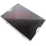 Herdplatte für Gasgrill, Seitenbrenner, Glas-Kochpfanneneinsatz, flache Platte, verstellbare flache Herdplatte, Holzkohle, elektrische Grills, Ersatz, Outdoor, Camping, Camping-Teil