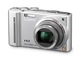 Panasonic Lumix DMC-TZ10EG-S Digitalkamera (12 Megapixel 12-fach opt. Zoom, 7,6 cm (3 Zoll) Display, Bildstabilisator, Geo-Tagging) silber