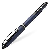 Schneider 78301 One Business Tintenroller (Dokumentenecht mit 0,6 mm Strichstärke und Ultra-Smooth-Spitze,,Made in Germany) Germany) 1er Blisterkarte, schwarz