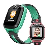 imoo Z1 Smartwatch für Kinder Watch Phone, 4G Kinder-Smartwatch-Telefon mit langanhaltendem Video-und Telefonanruf, GPS-Uhr mit Echtzeit-Ortung und Wasserdichtigkeit IPX8 (Grün)