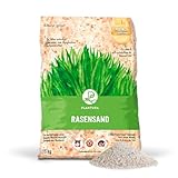 Plantura Premium Rasensand, 15 kg für 7,5 m², reiner Quarzsand, feine Körnung von 0,3-1 mm