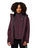 Jack Wolfskin Damen Rotwand 3in1 Jkt W, Amaranth, M EU