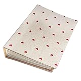 Kleines Fotoalbum für Kinder, 100 Taschen, 10 x 15 cm, Bücherregal, Baby-Bilderalbum, DIY-Scrapbook, Fotoalbum (beige)