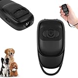 Aomig Anti Bell Gerät Hunde Tragbarer Hundetraining Antibell Ultraschall Gerät USB Aufladung Hunde Bellen Stoppen Erziehungshilfen für Hunde Anti Bellen Gerät Drinnen Draußen für Kleine Große Hunde(B)