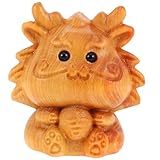 Generisch Kleiner Geschnitzter Drachenanhänger aus Holz Kleiner Drachenfigur für Selbstgemacht Schmuck Armband und Tischdekoration