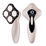 Depsoul Massagegerät Cellulite Massage Gerät Anti Handmassagegeräte Elektrisch Schönheitsgerät für Taille, Bauch, Gesäß, Arme, Beine und Rückenmassage, Geschenke für Männer (Roségold)