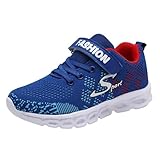 Jungen Sportschuhe Leichte Mode Turnschuhe Hallenschuhe Kinder rutschfest Outdoor Laufschuhe Tennisschuhe Atmungsaktiv Bequem Trainingsschuhe Walkingschuhe Ganzjahres Lässig Trekking