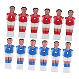 KOMBIUDA 12st Tischfußball-puppenspieler Tischfußball Männer Tischfußballspielerfiguren Figuren Von Fußballspielern Teile Für Tischfußballspiele Tischfußball-männerfiguren Kickerspiele Abs