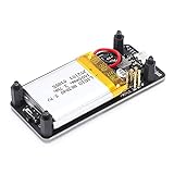 Eujgoov USV-Leistungsplatine, 400 MA MAX17040G USV-Leistungsplatine, USV-Platine für USV-Batteriemodul 1000-mAh-Akku für