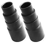 PRIMEBAG - Staubsauger Adapter Reduzierstück für gängige Werkstattsauger geeignet z.B. Kärcher, Festool, Bosch, Makita uvm. (2 Stück, Universal Anschluss Schlauch 42mm - 35mm - 32mm - 25mm, konisch)