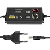 Xixian 60W 1,5A AC DC-Adapter mit Überladung, Überspannungsschutz für LCD-, LED-Lichtleiste, Motor, Router, Spielspieler, und Mehr Effiziente Leistungsanpassung