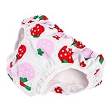 COLLBATH 2st Wasserdichte Badehose Für Schwimmwindeln Für Kleinkinder Waschbar Schwimmbad Stoffwindeln Für Den Kindergarten Pools Schwimmen Schwimmer Babys Rot Nylon