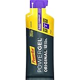 POWERBAR® Gel Nahrungsergänzungsmittel. Konzentriertes Kohlenhydratgel für Sportler mit Koffein und Natrium-Schwarze Johannisbeere Geschmack, Keine Farbe, one Size