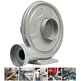 Yclty Absauganlage Absaugung Baulüfter Baugebläse Späneabsauganlage Rohluftentstauber Holzbearbeitungsmaschinen für Werkstatt und Baustelle (Color : 250W, Size : Ø145mm)