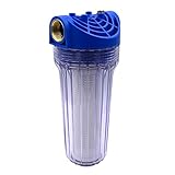 VARIOSAN Vorfilter für Hauswasserwerke 11725, 1' IG, 8 bar Betriebsdruck, 6000 l/h Durchflussmenge, 0,15 mm Maschenweite