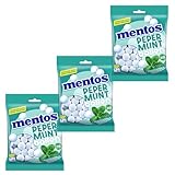 Mentos Pepermuntballen Pfefferminz Bälle Multipack 3x 220g (Gesamtgewicht 660g)