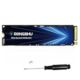 RONGSHU 2TB NVMe SSD M.2 PCIe4.0 Gen 4×4, M.2 2280 Interne Gaming SSD, Seq. Bis zu 7.400 MB/s, SLC Cache 3D NAND TLC Internal Solid State Drive für PS5, High End Computing, Gaming (RP7000)
