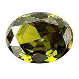 INDIA MADE Unbeheizter unbehandelter 6,50 Ratti-Qualität, natürlicher Peridot, loser Edelstein, Edelstein, Edelstein, von Labor, zertifizierte Qualität, für Männer und Frauen - 29920, Silberfarben,
