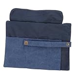TEMPNAP Aufbewahrungstasche ansehen uhrenrolle watch roll tischgehäuse Uhrenschachtel Uhrenkoffer Nachrichten Taschen Uhrenbox Anzeige Uhrenorganisator Reisetasche ansehen Segeltuch Blue