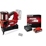 Einhell Professional Akku-Tacker FIXETTO 18/40 S Power X-Change (18 V, 60 Schläge/min, max. 40 mm Klammerlänge, Einzel-/Serienschuss, inkl. 500 Klammern, 4,0 Ah Akku)