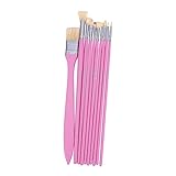 SEWOART 10 Stück Zeichenpinsel Kinderpinsel Kinder Kits Kunstpinsel Runder Pinsel Miniatur Farbflaschenaufbewahrung Professioneller Pinsel Kinder Malpinsel Rosa