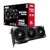 ASUS TUF Gaming Radeon RX 9070 XT OC Edition 16GB GDDR6 Grafikkarte (AMD Radeon Radeon RX9070XT, PCIe 5.0, 1x HDMI 2.1b, 3X DisplayPort 2.1a, 3.125-Slot-Design, TUF-RX9070XT-O16G-GAMING)