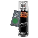 TRISTARcolor RAL 6001 Smaragdgrün glänzend 2K Acryl Spraydose Sprühdose Spritzlack Sprühlack 400 ml schnelltrocknend