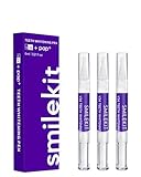 ZEXIJOW Zahnaufhellung Stift 3 Stück, Purple Teeth Whitening Pen gegen Verfärbungen durch Kaffee,Tee und Nikotin. Schmerzfreies Bleaching Gel für schnelle Aufhellung zu Hause