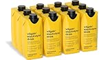 Vilgain Elektrolyt Getränk - Mandarine Zitrone 12x500ml - Isotonisch, Erfrischend, Elektrolyt-Haushalt, Sportgetränk - Elektrolyte, Vitaminen, Mineralien - Durstlöscher, Training, Fitness, Vegan