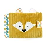 Les Déglingos - Fotoalbum Baby Cyranos der Fuchs – 10 Hüllen 10 x 15 cm – ideal für Krippe – Kindergarten – recycelte Füllung – Senfgelb