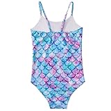 JOBAODAN Mädchen Badeanzug Einteiler Bikini Sport Bademode mit Spaghettiträgern Sommer Mode Einteiliger Badebekleidung für Mädchen Sommer Schwimmen
