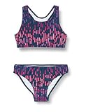 Playshoes Mädchen UV-Schutz Bikini Badeanzug Schwimmanzug Badebekleidung, Allover, 122/128
