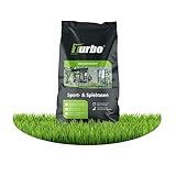 Rasensamen Sport und Spielrasen 250m², Rasensamen schnellkeimend, Grassamen, Sportrasen, Ideal zur Neuanlage, Robust bei Kinder und Tiere, Rasensaat, Spielrasen, RSM Qualität, Turbogrün