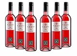Canti - Italienischer Rosé Wein trockener 11,5%, mischung aus ausgewählten Trauben, fruchtiger Geschmack und weiche, zarte Noten, 6x750 ml