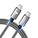 USB C auf USB C Kabel [1M] 100W Ladekabel USB C Schnellladekabel, USB C Kabel für iPhone 16/15 Pro Max Plus, Samsung Galaxy S24 S23 S21 S20 S11+ Ultra Tablets,Macbook Pro iPad Air