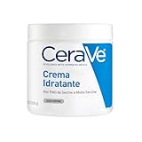 CeraVe Feuchtigkeitscreme für Körper und Gesicht, Creme für trockene bis sehr trockene Haut, Mit Hyaluron und 3 essenziellen Ceramiden, Auch bei Neurodermitis und für Allergiker, 542 g